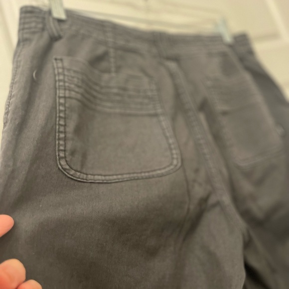 Prana Woman’s Gray  Straight Jeans Size: 8 Preloved - Picture 5 of 8